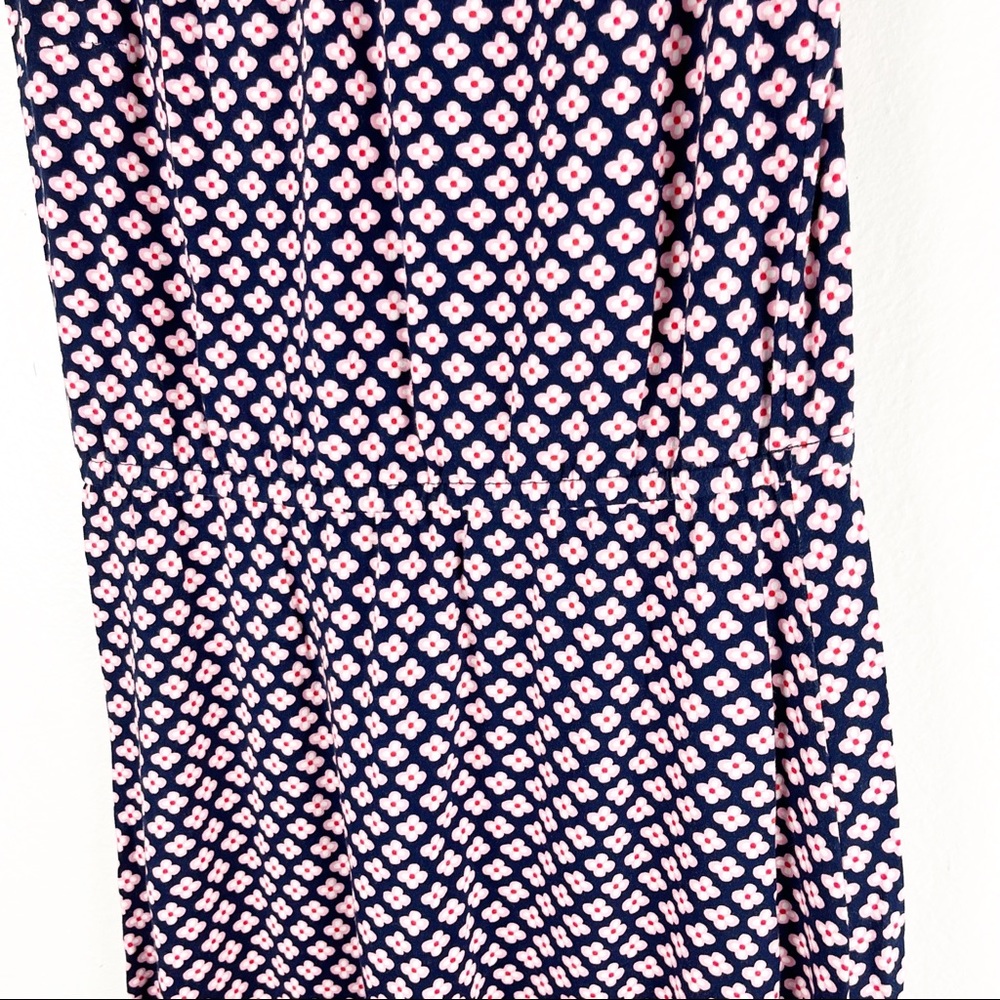 TALBOTS Floral Sleeveless V-Neck Cinched Waist Maxi Dress Small Casual Spring - Picture 6 of 7